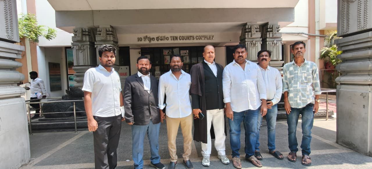 తెలంగాణ ఉద్యమ కేసు విచారణకు హాజరైన ఉద్యమ నాయకులు
