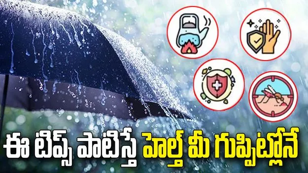 వానాకాలం.. జాగ్రత్త! ఈ చిట్కాలతో వ్యాధులకు చెక్ పెట్టండి