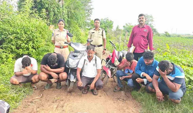 ఆరుగురు పేకాటరాయుళ్ల అరెస్ట్..