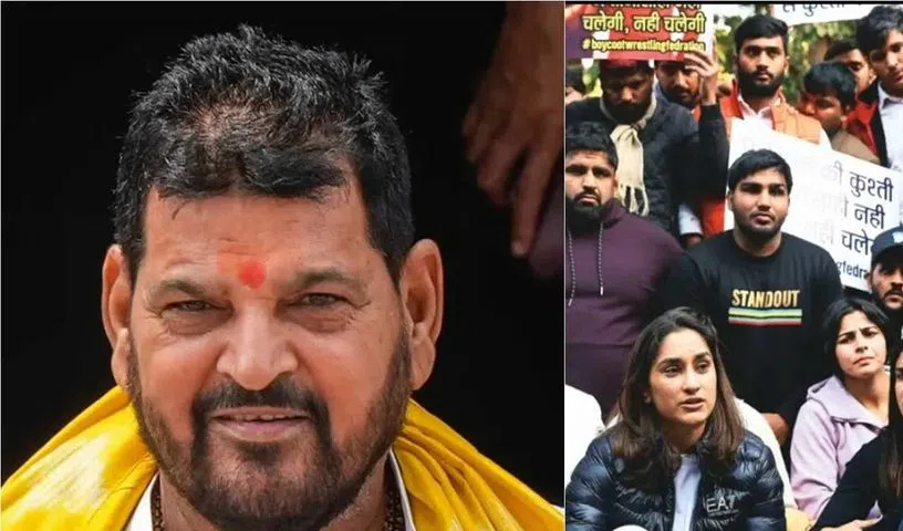 మహిళా రెజ్లర్ల లైంగిక వేధింపుల కేసులో బ్రిజ్‌ భూషణ్‌కు క్లీన్‌ చిట్‌